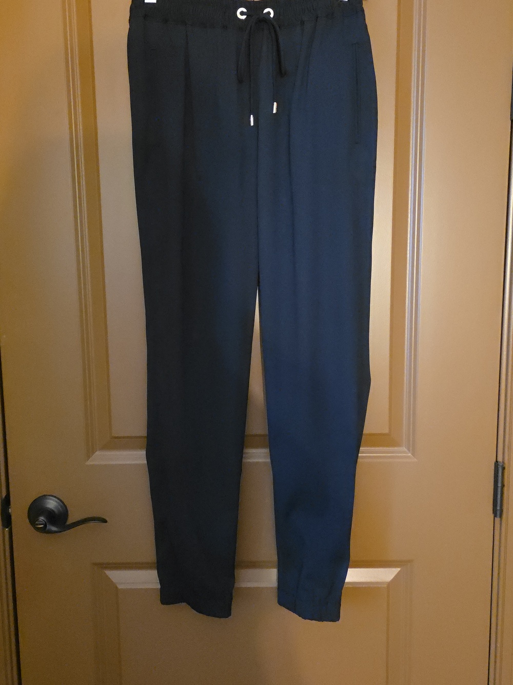 Ladies Michael By Michael Kors Joggers, Sz 2, Black